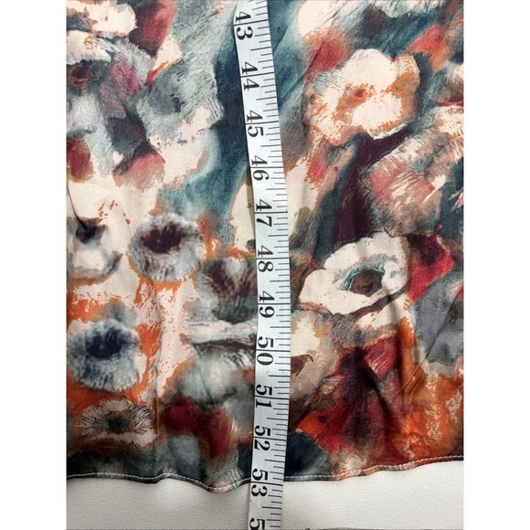 Cleobella Gia Abstract Floral Print Ankle Dress Multicolored Size M NWT - Picture 11 of 11